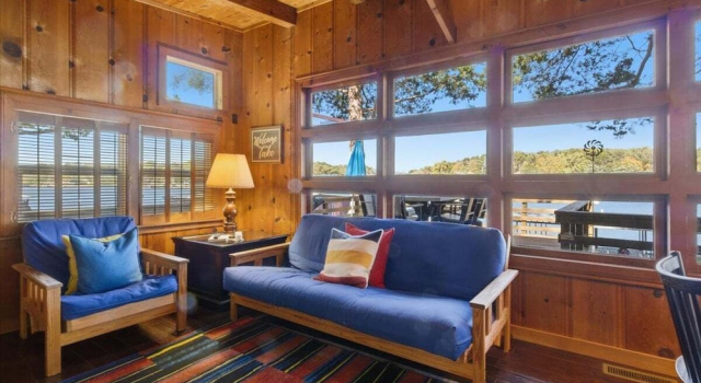 Коттедж Lakefront Home w/ Private Dock, Boat Slip, Firepit & Sunset Views at MM5