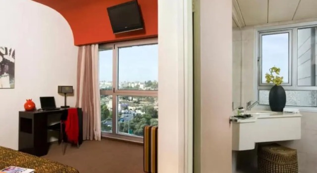 Номер Deluxe с видом на город Dan Boutique Hotel Jerusalem