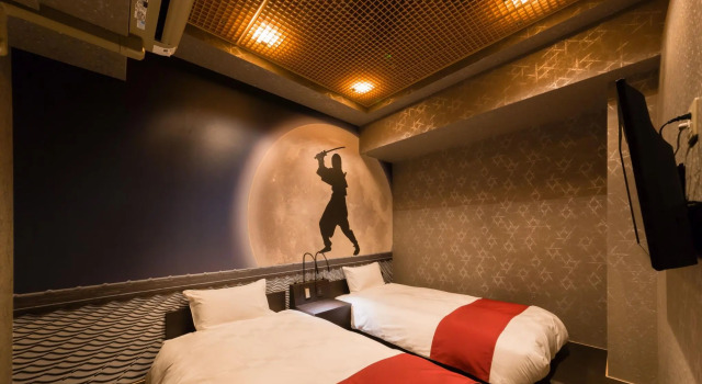 Двухместный номер Ninja (без окна) SARASA HOTEL Namba