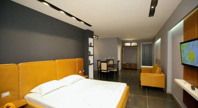 Люкс Deluxe рядом с пляжем Palm Suites Apartment-Suite
