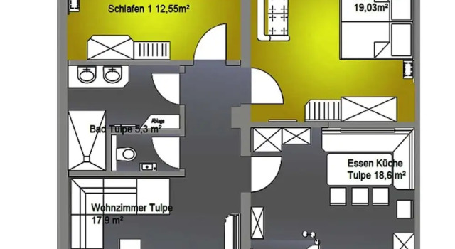 Апартаменты Deluxe 5 Sterne Ferienwohnung Lavendel Dienberger Hof