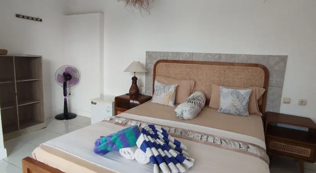 Двухместный номер Deluxe с балконом Palm Trees Villas