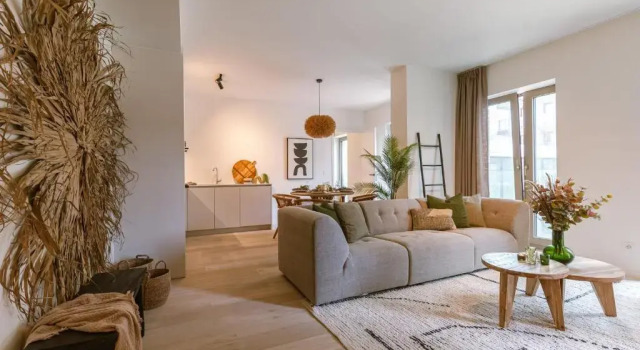 Апартаменты Beautiful Warm Apartment With Terrace in Ostend