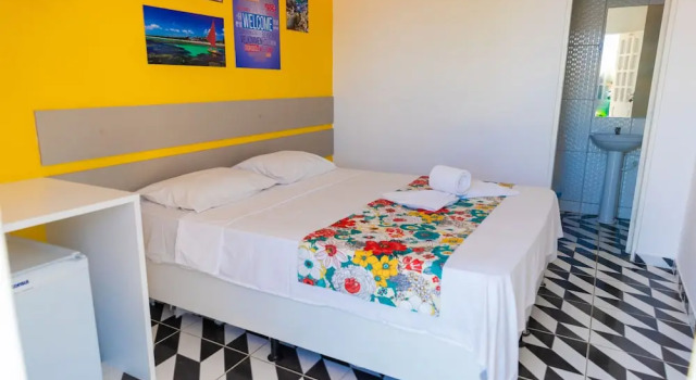 Четырёхместный номер Economy Pousada Summer Beach by AFT