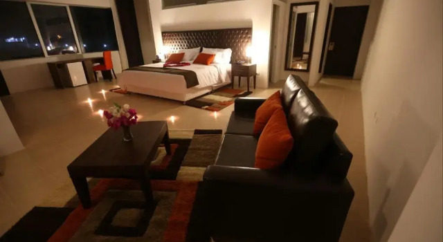 Шестиместный номер Standard с красивым видом из окна Guizado Portillo Hacienda & Resort