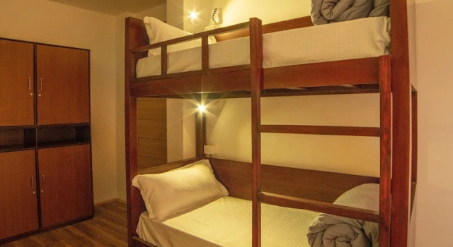 Кровать в общем номере с балконом Alt Life Manali, Old Manali