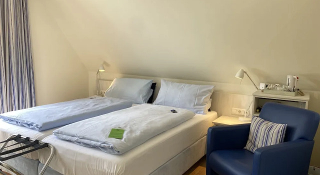 Двухместный номер Economy с балконом Hotel Garni Dünennest