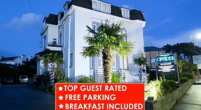 The Cavendish Hotel, Boek Hotel Bournemouth Dorset