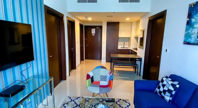 Mh- Stylish 1 Bhk Burj View in Vera Residence Ref 24020, Забронировать Апартаменты/квартира Апартаменты Эмирата Дубая, рядом с Дубайский аквариум, Апартаменты/квартира
