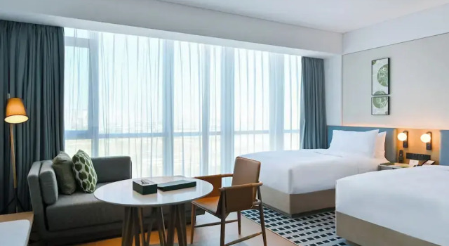 Четырёхместная студия Element by Marriott Qingdao