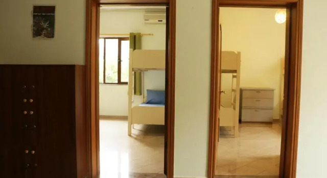Кровать в общем номере Vertigo Hostel