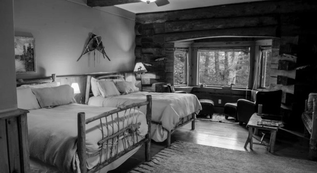 Trout Point Lodge of Nova Scotia, Rezervovat Rekreační dům Chaty v Nové Skotsko, Chalupa