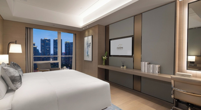 Люкс Deluxe с 3 комнатами Fraser Residence Chengdu