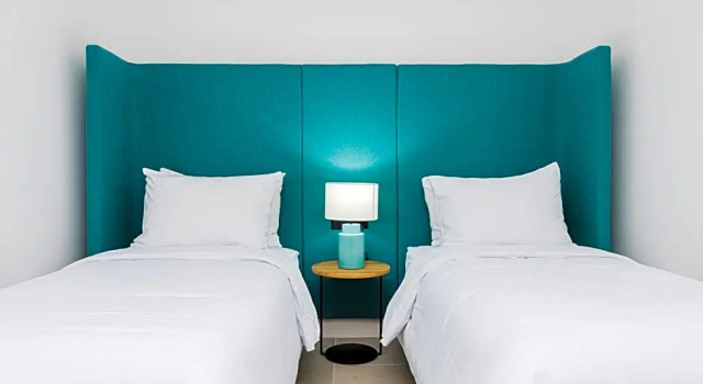 3 soveværelser i premium- suite med havudsigt Radisson Blu Aruba