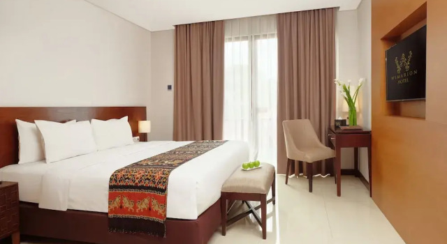 Standard Kahden hengen huone parvekkeella Wimarion Hotel Semarang