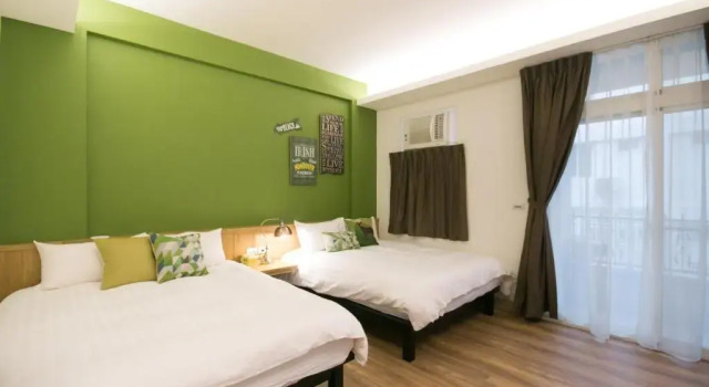 Четырёхместный номер Standard Skyview Guesthouse
