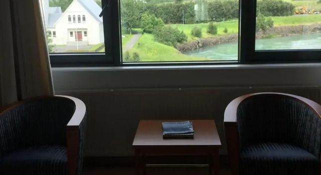 Supérieure chambre Vue sur la rivière Hotel Selfoss
