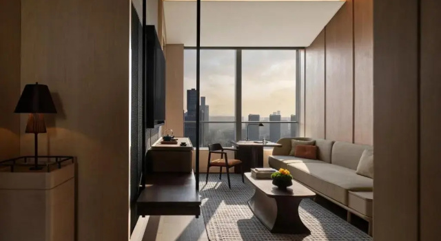 Люкс Deluxe с видом на реку Andaz Nanjing Hexi, By Hyatt