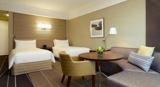 Двухместный клубный номер с видом на реку Grand Hyatt Melbourne