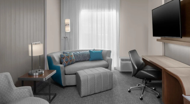Люкс c 1 комнатой Courtyard By Marriott Titusville Kennedy Space Center