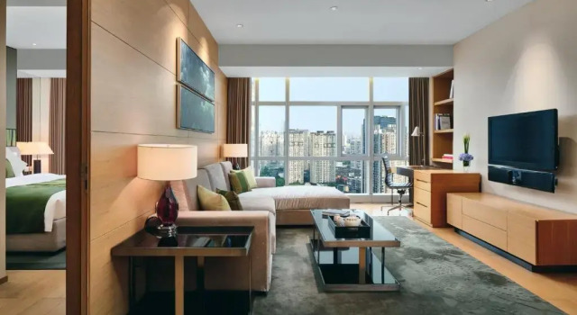 Номер Standard c 1 комнатой Grand ParcVue Hotel Residence Chengdu