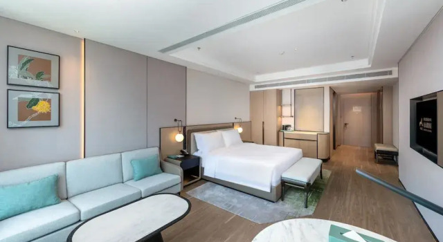Двухместный номер Deluxe Nanjing Yangzi River Conference Center Longshan Lake Hotel