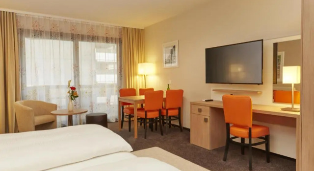 Двухместный номер Superior с частичным видом Hotel Arcadia Locarno, a Trademark Collection by Wyndham