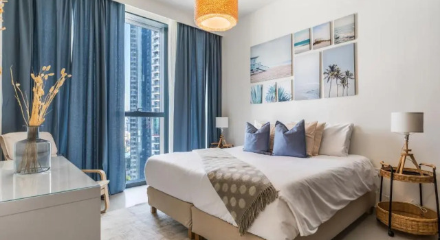 Monty - High-End Chic Apartment, Close to Burj Khalifa, Забронировать Апартаменты/квартира Даунтаун Дубай , рядом с Дубайский аквариум