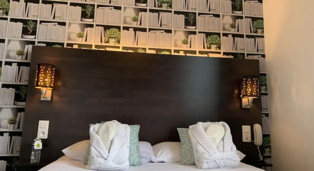 Номер Standard Logis hôtel Aux Berges de lAveyron