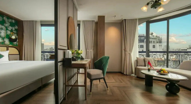 Двухместный люкс Deluxe Proverb Hotel Hanoi