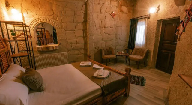 Двухместный номер Deluxe Mia Cappadocia Cave Hotel