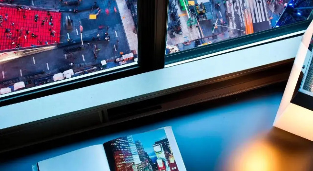 Двухместный номер Cool Corner с видом на Таймс-сквер W New York - Times Square