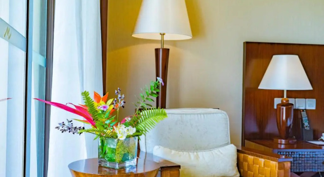 Четырёхместный номер Deluxe с видом на сад Grand Metropark Villa Resort Sanya Yalong Bay