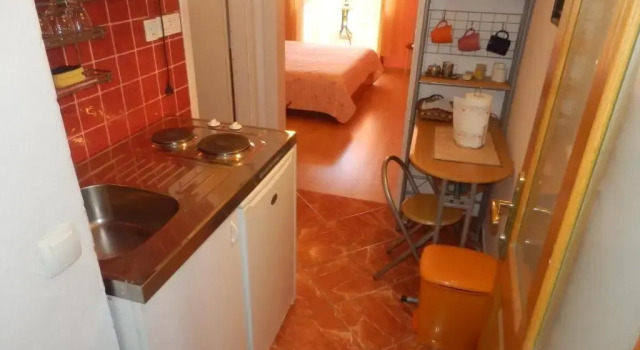 Студия с балконом и с красивым видом из окна Apartments Mate Slavic