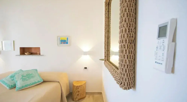 Двухместный номер Deluxe с частичным видом на море HOTEL Essenza di Mirto