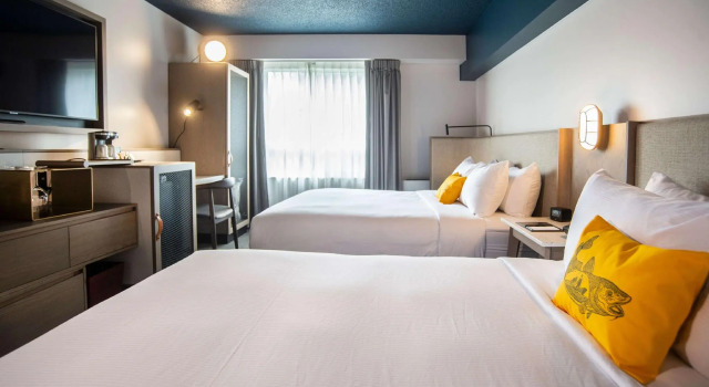 Standard quadruple chambre Vue sur le port DoubleTree by Hilton St. Johns Harbourview