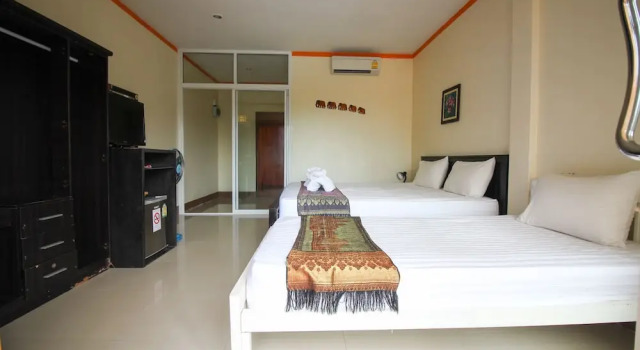 Трёхместный номер Superior с видом на море Sairee Seaview Koh Tao - Hostel