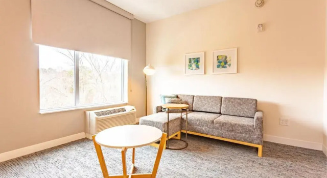Двухместный люкс c 1 комнатой TownePlace Suites by Marriott Raleigh - University Area