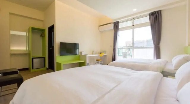 Camera quadrupla Deluxe con balcone Pandora B&B