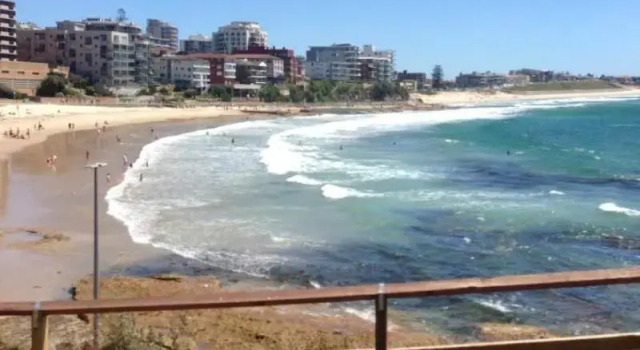Кровать в общем номере Cronulla Motor Inn