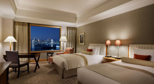 Двухместный номер Deluxe Executive Floor Authentic Style Grand Nikko Tokyo Daiba