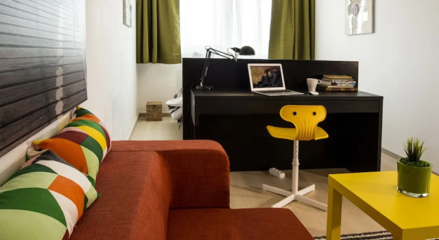 Двухместная студия Comfort с видом на город Studio R by MRG Apartments