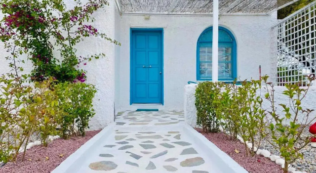 Unique Cycladic House - Private Garden Helena