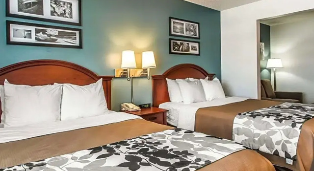 Четырёхместный люкс Sleep Inn & Suites Mount Vernon