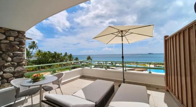 Двухместный номер Grand с балконом Hilton Hotel Tahiti