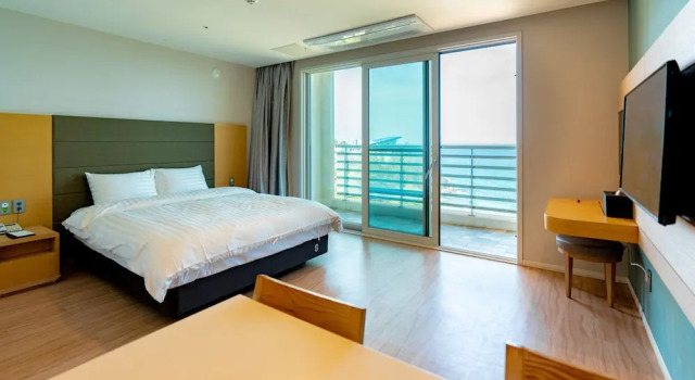 Habitación familiar Estándar con vista al océano Sol Beach Samcheok