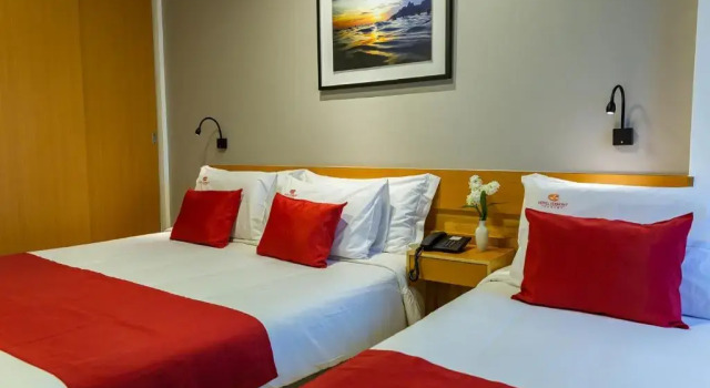 Трёхместный номер Superior Hotel Vermont Ipanema