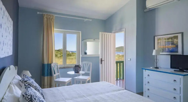 Трёхместный номер Standard с видом на море Hotel Frassetto