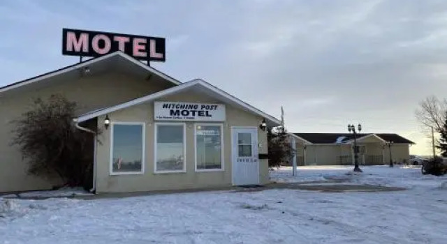 Hitching Post Motel, Prenota Motel Hotel a Saskatchewan con parcheggio, Parcheggio