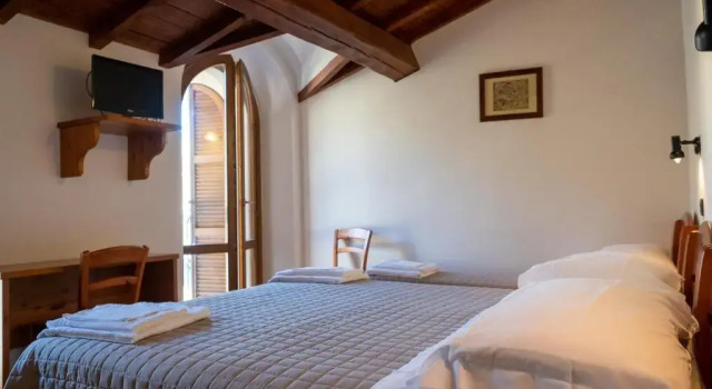 Трёхместный номер Standard с видом на горы Albergo Ristorante Terme